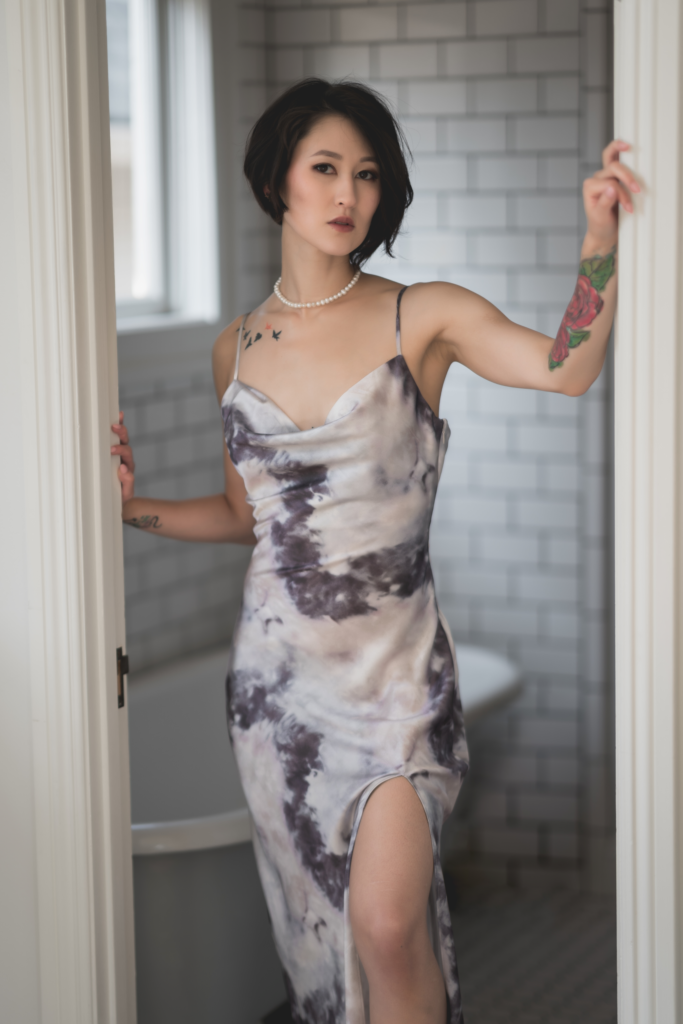 Wren Inoue tattooed Asian escort in San Francisco